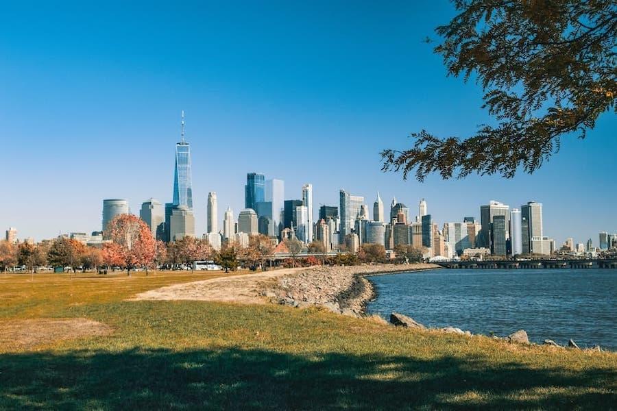 Liberty State Park in Jersey city, New Jersey